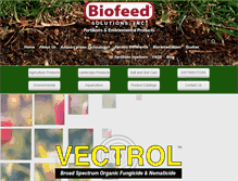 Tablet Screenshot of biofeed.com
